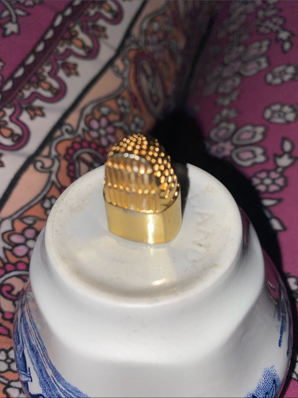 Gold thimble older